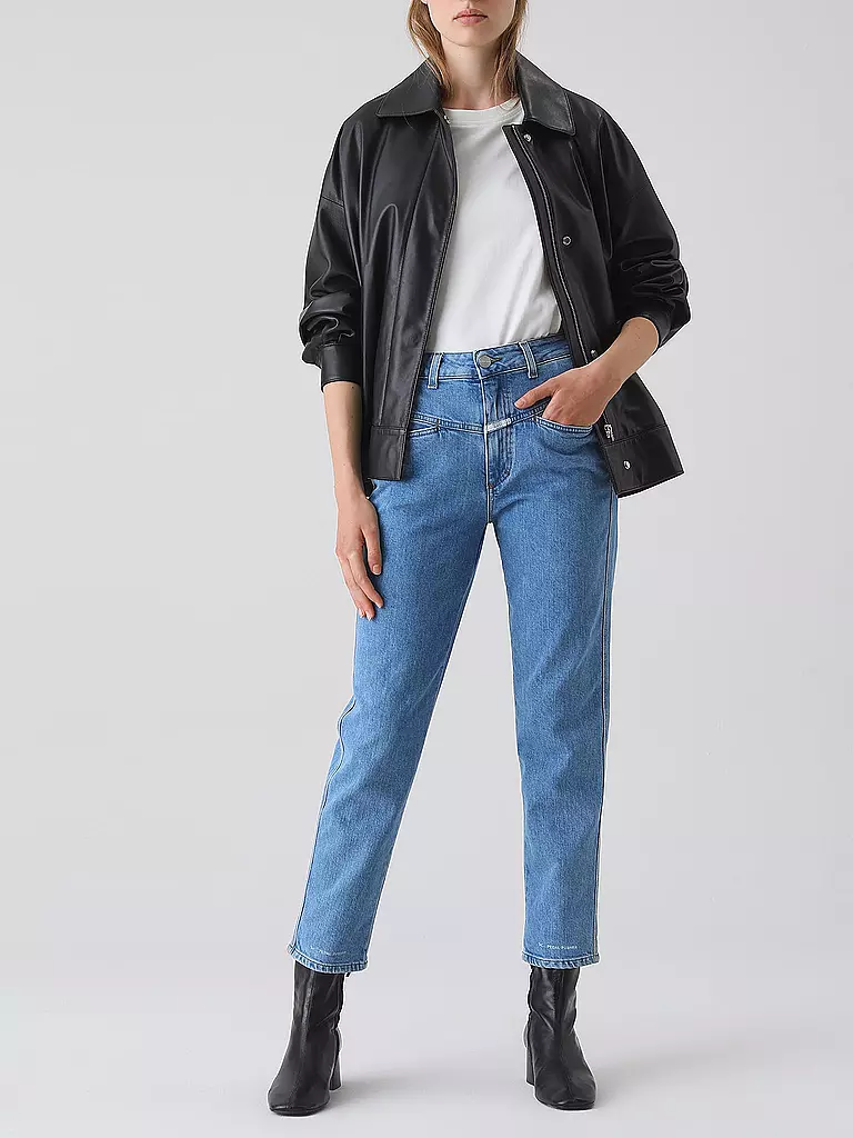 CLOSED Jeans Mom Fit PEDAL PUSHER 7 8 blau
